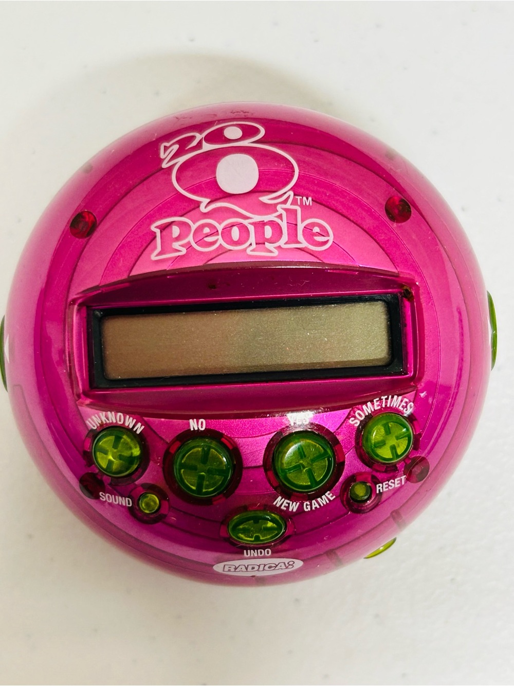 Electronic 20Q Game